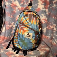 85% new 美國製 Gregory Daypack Dancing Barefoot 26L tie dye zippers backpack vintage 紮染尼龍拉鏈背囊 書包 背包