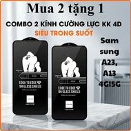 Samsung A23, A13 4G Tempered Glass|5G Hekon KINGKONG full Screen | Screen protector for Samsung Gala