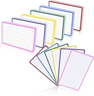 BAYTORY 360-Piece Index Cards, 3 x 5 Inches, Colored lined Notecards, Flash Cards for Studying, Cue