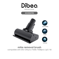 Dibea Mite Removal Brush | Compatible with Dibea D18/D18 PRO/H008/G12/T8 & H008 Pro