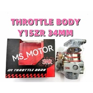 Y15ZR SWR RACING THROTTLE BODY Y15 ZR 34MM WITH INTAKE TB THROTTLEBODY