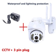 【Local shipment】✨360 DEGREE✨ CCTV Pro 360 Degree 1080P FHD WiFi Camera CCTV IP Security Cam -IP66 Waterproof IR Night Vision Flash 5MP WIFI IP CAMERA TRACKING WITH CLOUD CAMERA Bidirectional speech Surveillance