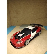 Preloved Ferrari 575 gtc Hot wheels 1/38