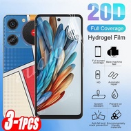 Nubia Music 2 4G 3Pcs 20D Full Coverage Hydrogel Film For ZET Nubia Music 2 Music2 4G 2025 Screen Pr