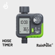 RainPoint 1-Zone Digital Hose Timer w Water Limit Function [0.5-8 Bar Pressure, 35L/Min Flow Rate]