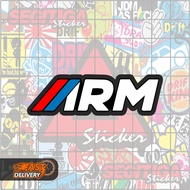 Sticker Brand Racing Motor AM