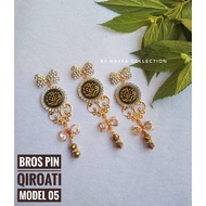 HITAM Qiroati BLACK PIN BROS MODEL 05/DAGU BROS/HIJAB BROS