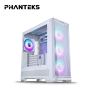 Phanteks 追風者 Eclipse G400A 白 玻璃透側機殼 (ATX/Type-C/內建風扇前3後1/支援背插主板(限ATX)/網孔面板/雙防塵濾網/顯卡415mm/塔散184mm)