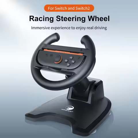 HONCAM Universal Racing Wheel Stand for Switch & Switch2 Joycon Game Wheel Controller with Secure Su