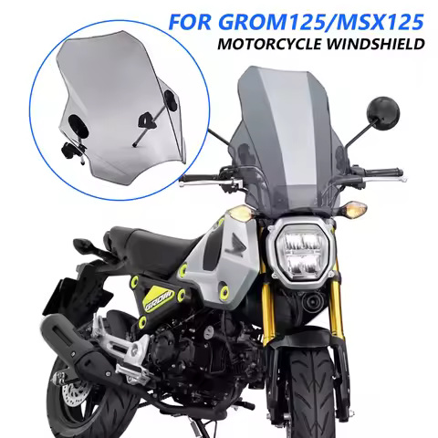 Motorbike Windshield Visor For Honda GROM125 MSX 125 GROM 125 MSX125 Motorcycle Accessories Windscre