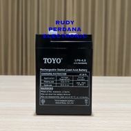 Rechargeable BATTERY DRY BATTERY 6V 6 VOLT 4.5AH 4.5 AH BATTERY