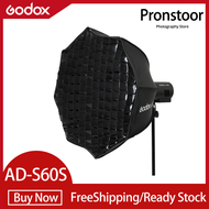 Godox AD-S60S 60cm Godox Mount Softbox Silver Deep Parabolic Softbox with Honeycomb Grid For Godox A