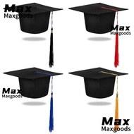 MAXG Mortarboard Cap, Degree Ceremony Congrats Grad Graduation Hat, Unisex High School 2024 Happy Graduation Graduation Season Party Supplies