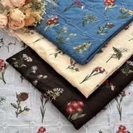 Jiugongge Computer Embroidery Fabric Flower Embroidery Fabric Clothing Fabric Home Decoration Fabric