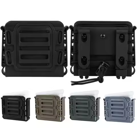 .338 Magazine Pouch Carrier Fast Mag Flexible Molle for ASW338 L96A1 M82A1 AWM Mag Pouch Hunting Rif