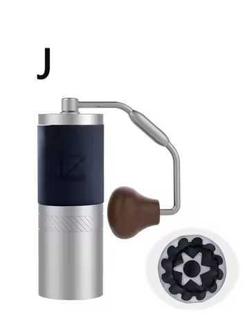 1Zpresso J Manual Coffee Grinder Portable Mill 48mm Stainless Steel Burr