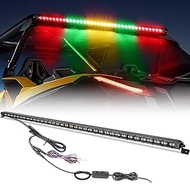 OFFROADTOWN 37" Heavy-Duty LED Chase Light Bar w/Strobe Brake Reverse Turn Signals Full-Size Slim Re