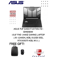 Asus TUF Dash F15 FX517Z-EHN090W 15.6'' FHD 144Hz Gaming Laptop