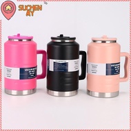 SUCHENMY Sports Water Bottles, Stainless Steel Insulated Water Bottle, Portable Thickened with Handl