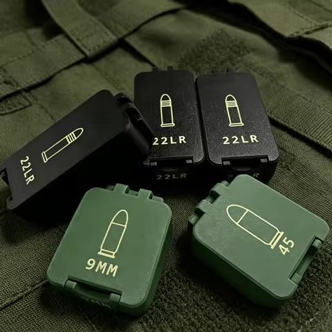 .22WMR 9mm Bullet Storage Box, Enthusiast Desktop Gift Collection，just An Empty Box