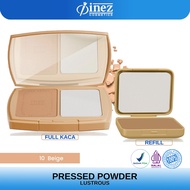 INEZ Lustrous Pressed Powder Bedak Gold Inez 900