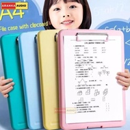A4 2 In 1 Clipboard + Storage Exam Board Mat Road Board Paper Clip Exam Clipboard Clip Board H85