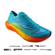 910 Nineten Haze Strike Pro Running Shoes - Cyanbiru/Jingga/Yellow
