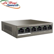 Thiết Bị Chuyển Mạch Switch Tenda Poe 4 Port Tef1106P (4 Cổng Poe + 2 Cổng Uplink)