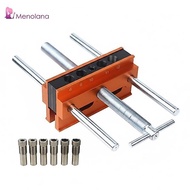 [Menolana] Vertical Drilling Thickened Body Woodworking Dowelling Jig Metric Scale
