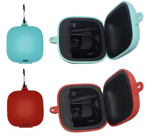 Soft Silicone Case For Apple Beats Powerbeats Pro Cover Earphone Box Protection Accessories Bluetoot