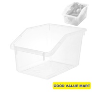 SG Home Mall COYNE Transparent Sorting Box4 Litres - Storage Box / Home Organisation / Stackable / 4L