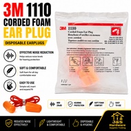 3M 1110 Corded Foam Ear Plug