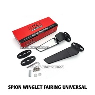 Spion Winglet Fairing Ninja CBR R25 R15 NMAX GSX Spion Winglet Rear Mirror Universal Spion Motor