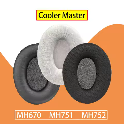 MH670 Earpads for Cooler Master Headphones MH751 Ear Cushions Replacement MH752 Headset Pads Cover U