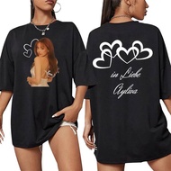 Singer Die Ayliva Tour T-Shirt Men Women's Summer Clothing Aesthetic Fashion T-shirts
