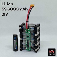 แบตเตอรี่ ลิเธียมไอออน Mpower ของแท้ 3S 4S 5S 6S แบตเตอรี่ลิเธียม 18650 รับประกัน mAh เต็ม