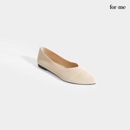 ForMe Textured Mesh Flats For Women
