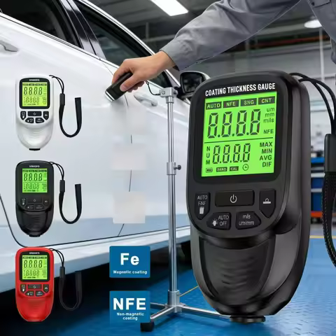 New HW400S Car Paint Film Tester Coating Thickness Gauge Car’s Original Coating Auto Car Paint Meter