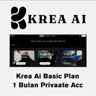 Krea AI Video Generator & Image Enhancer Basic Plan 1 Month