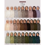 Airy Curve Shawl ( Premium Diamond Chiffon )