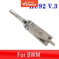 Lishi 2in1 HU92 V.3 Decoder Lock Pick Tool, Locksmith Tool, Car Door Open Tool for BMW Lishi 2 dalam