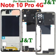 Note10 Pro Lcd frame Middle Bone For Xiaomi Redmi note 10 Pro 4G Front Middle Frame Bezel Housing