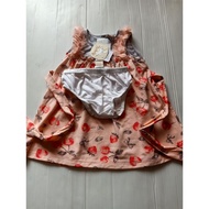 Baby polo dress murah cun size 0-6m 6-12m 12-18m