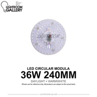 36W / 38W LED CIRCULAR MODULE DAYLIGHT / WARMWHITE - LIGHTROOM GALLERY