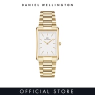 [2 years warranty] Daniel Wellington Bound 35x24mm 3-link Gold - White Dial - Fashion Watch for men 