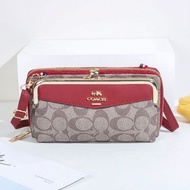 Emi Coach Fashion 2Way Sling Bag/Long Wallet For Women Shoulder Bag Ladies Wallet
