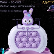 AINTP Push Game Pop Electronic, Doraemon Nezha Super Bubble Pop Light Game, Funny Colorful Silicone 