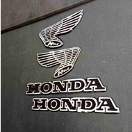 LOKAL CB100 tank emblem 1 set CB100 tank emblem Galatic CB100 gelatik tank emblem (LOCAL BLACK)