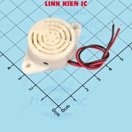 [2 Pieces]- SFM-27 Continuous Sound Alarm Siren 30x14mm 3100Hz 3-24VDC Linhkien IC