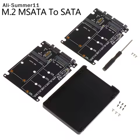 【1a1】【S63】NGFF To SATA 3 External HDD Enclosure MSATA SSD M.2 SATA Protocol Adapter Board